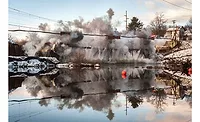 bridge implosion High Falls New York bridge implosion High Falls New York