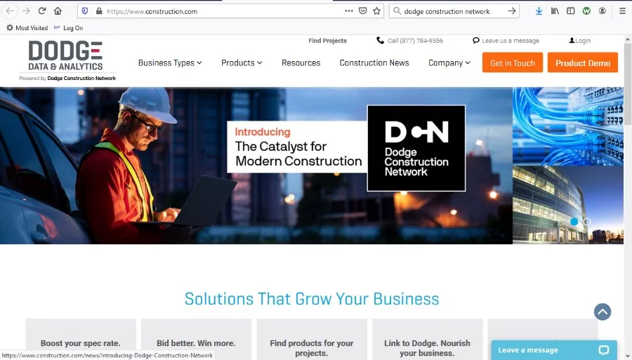 Dodge Construction Network