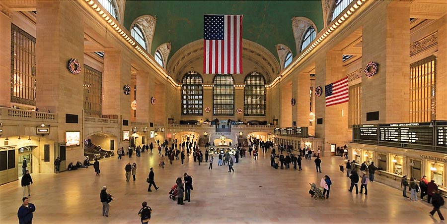 Grand Central AC columns interior