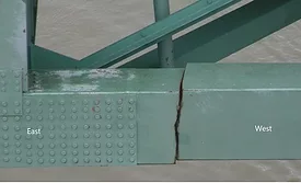 I-40 bridge crack report