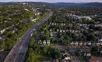 Interstate 81, I-81, Syracuse, New York, N.Y.
