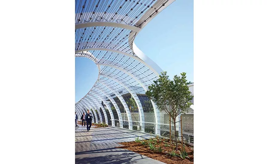 Long Beach Convention Center bridge’s oculus