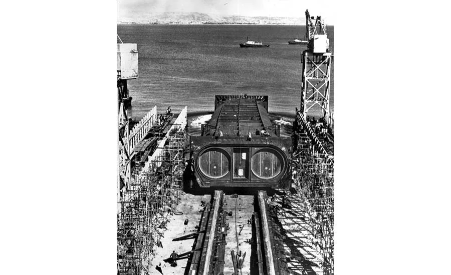 800-ft-long customized work train
