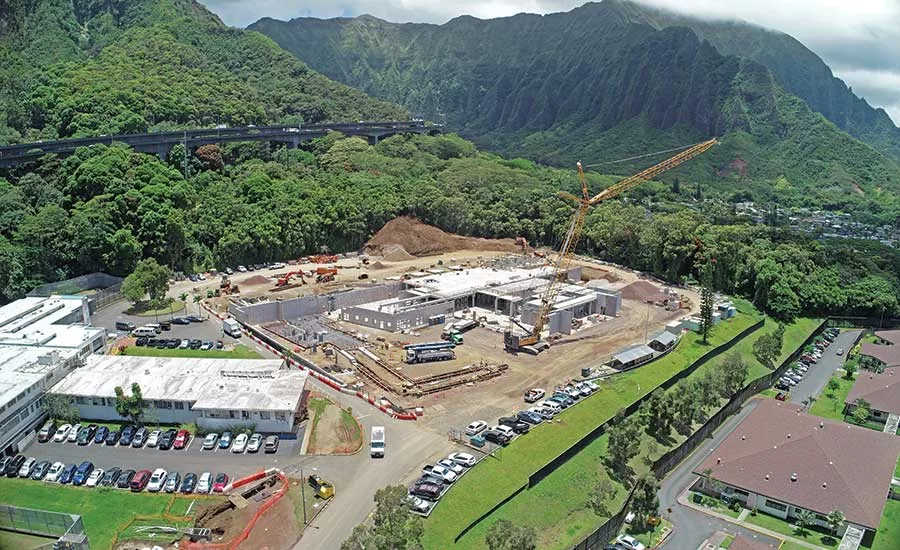Hawaii State Hospital New Patient Facility in Kaneohe