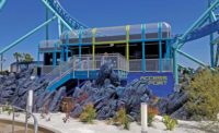 SeaWorld's Electric Eel Roller Coaster