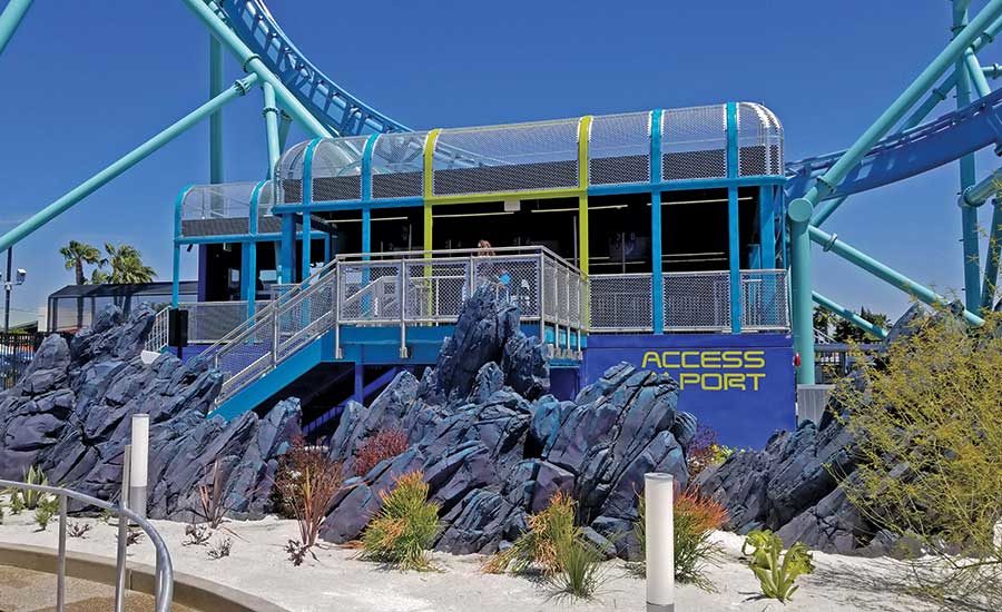 Seaworld S Electric Eel Roller Coaster Southern California