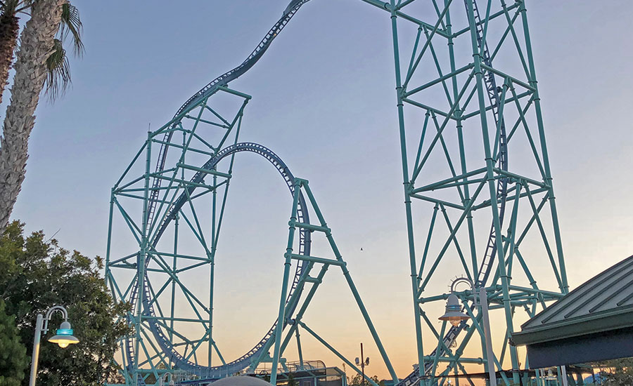 SeaWorld’s Electric Eel roller coaster project