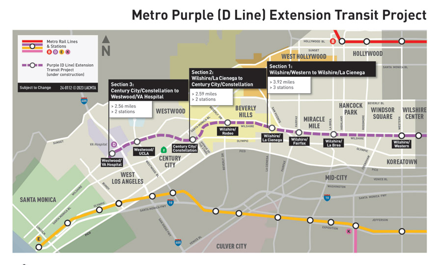 nine-mile extension map
