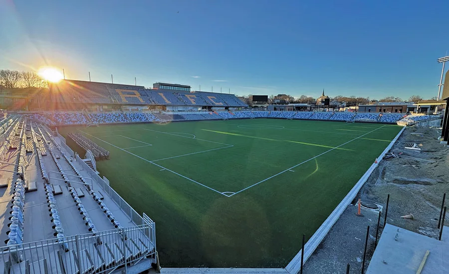 fully electric stadium