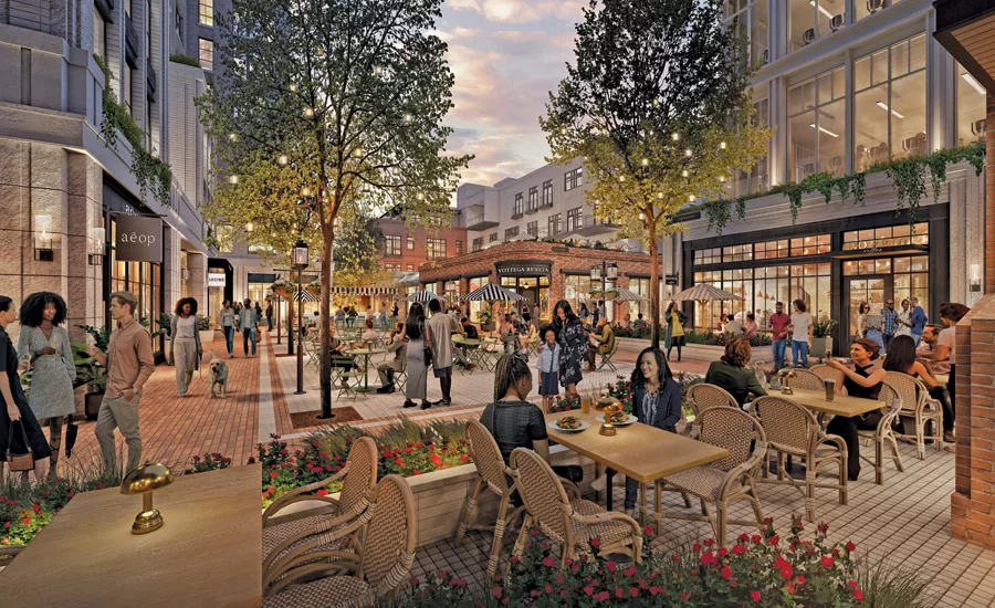 Cherry Lane, an upscale mixed-use project