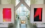Quirk Hotel gallery with x brace