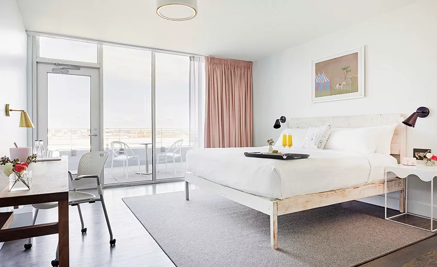 Quirk Hotel terrace room