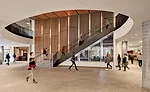 VCU Cabell Library stairs