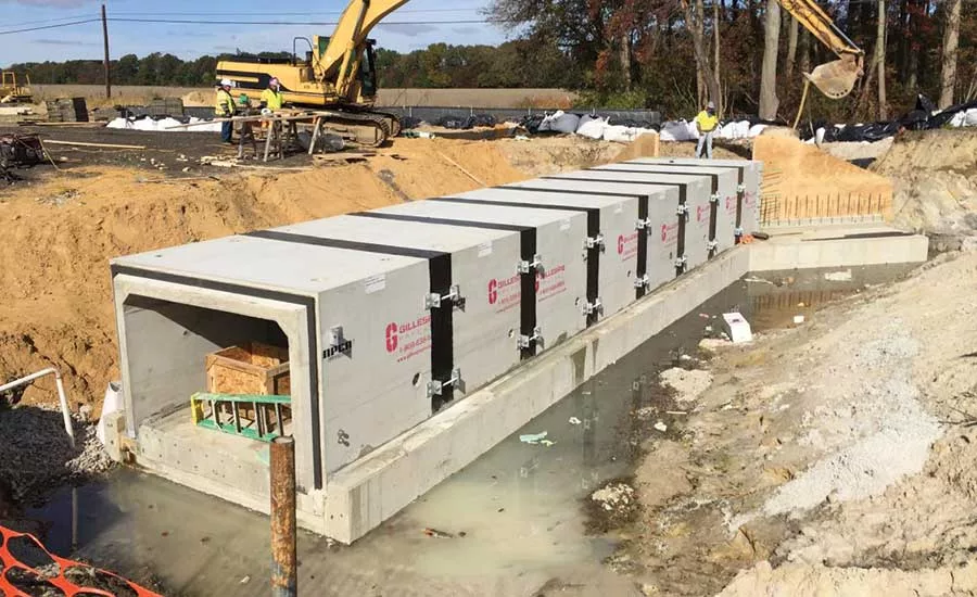 Multiple box culverts