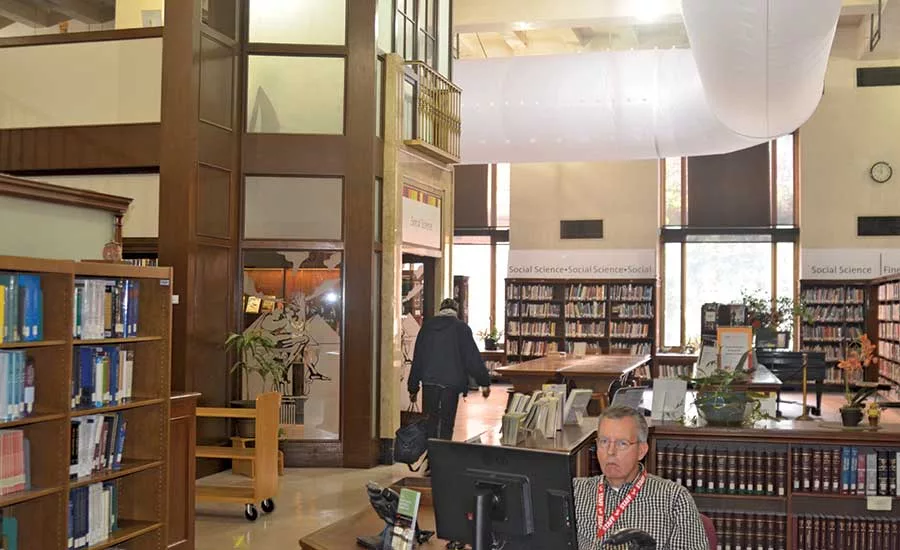 Baltimore’s central Enoch Pratt Free Library