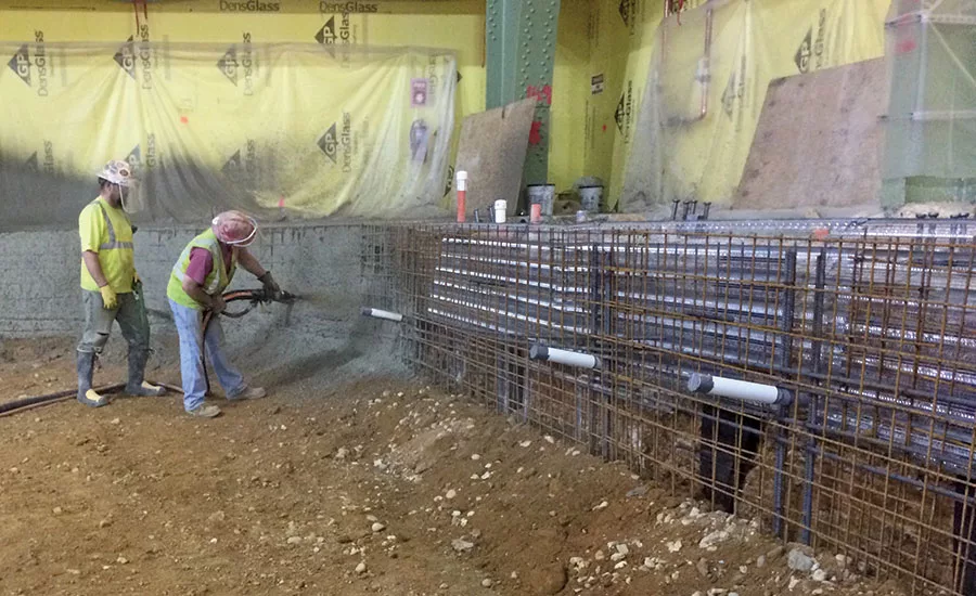 Shotcrete