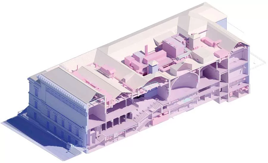 Recreate historical structure models