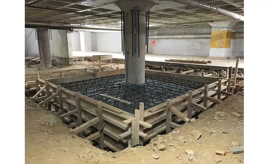 International Spy Museum micropiles