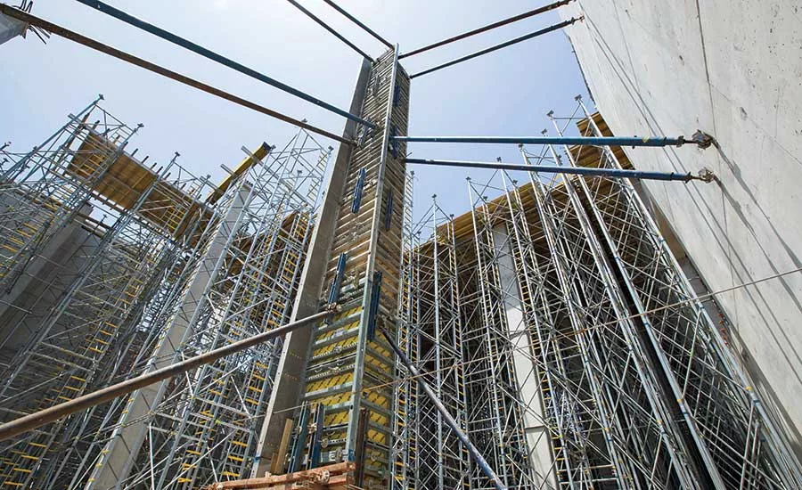Temple University’s Formwork and bracing