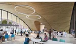 Temple University’s large atrium space
