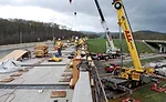 Stage the cranes