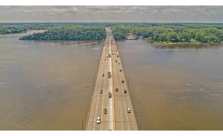 U.S. 50/Severn River Bridge Median Barrier Replacement and Lane Reconfiguration (Between State Routes 70 and 2/450)