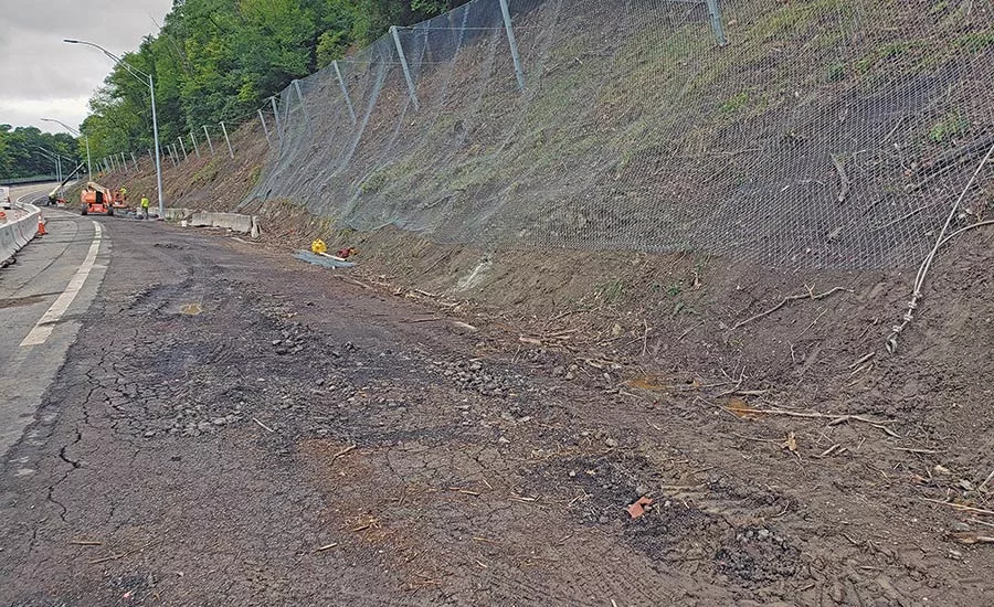 Post-Rockfall Geohazard Mitigation at West Virginia University