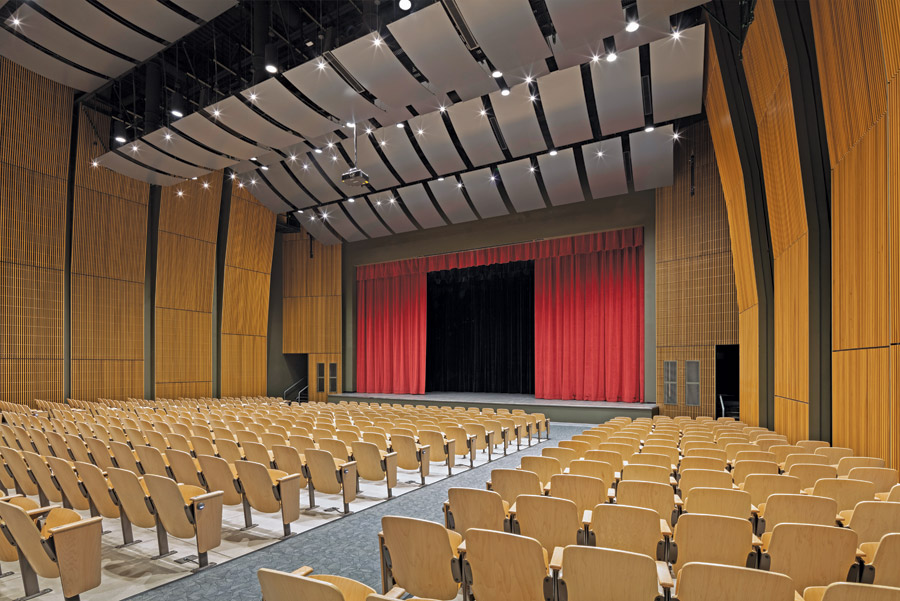state-of-the-art auditorium