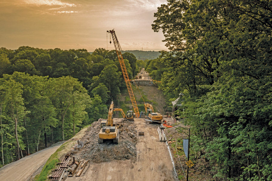 Fern Hollow Bridge Emergency Replacement