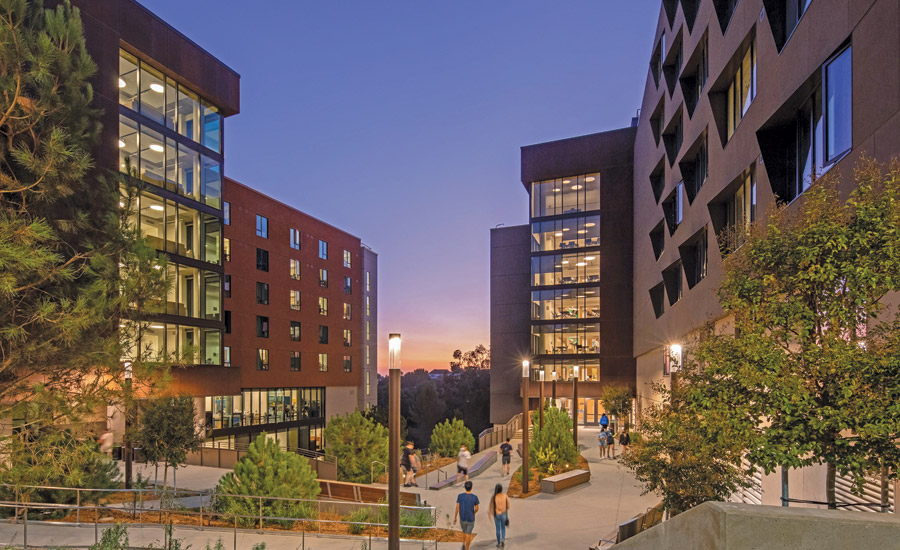 Olympic + Centennial Residence Halls at UCLA