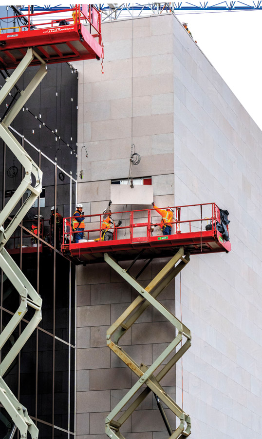 thicker building envelope