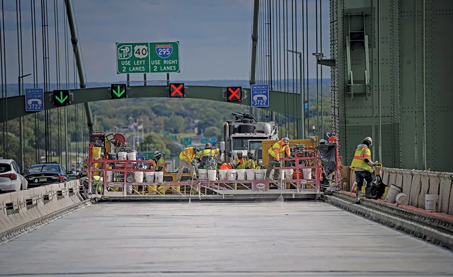 Delaware Memorial Bridge Deck Rehabilitation Project