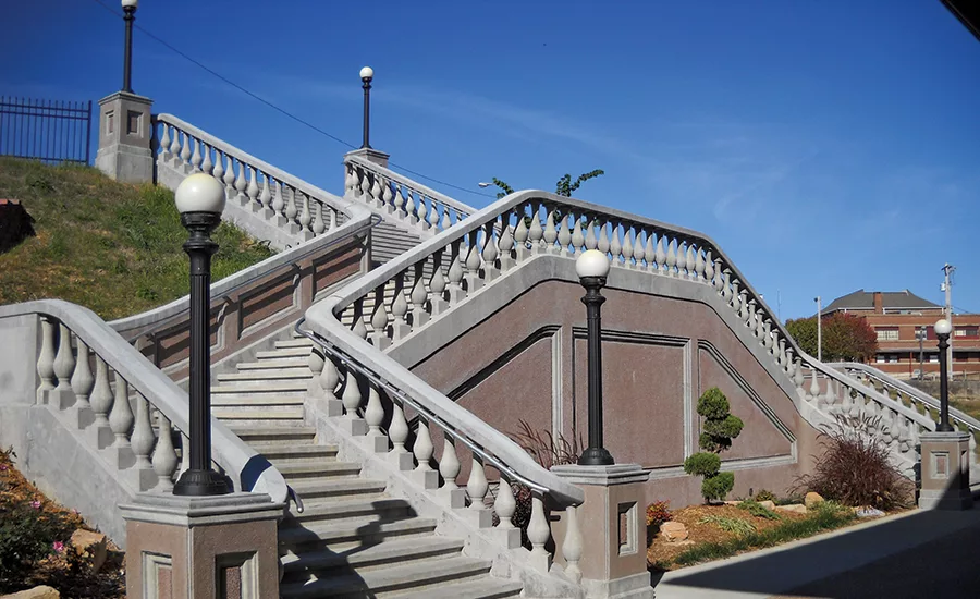 Railroad Depot Grand Staircase