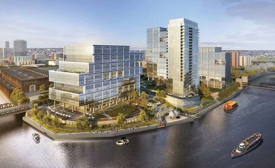 The River District