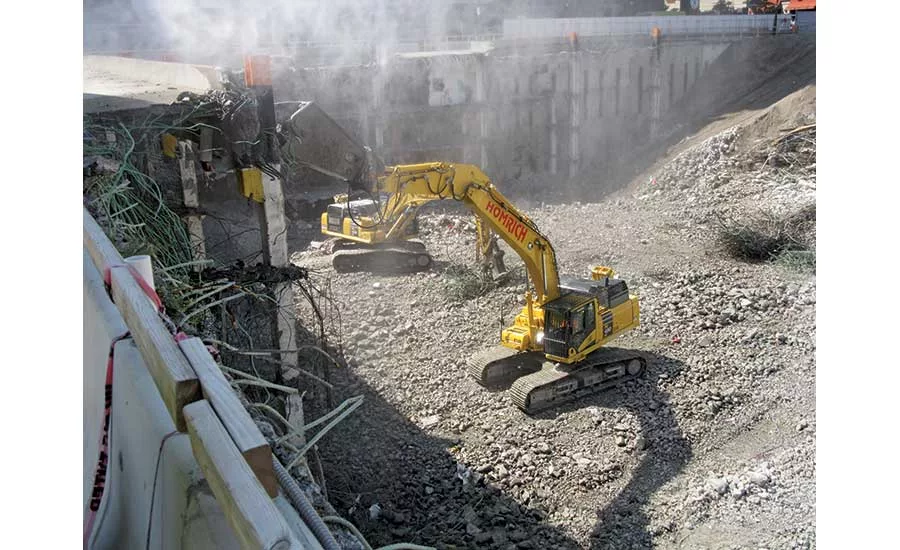 Digging caissons