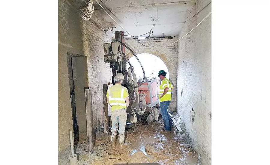 Fayette County Historic Courthouse Underpinning