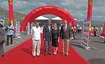 Gayle Roberts and other Stanley officials