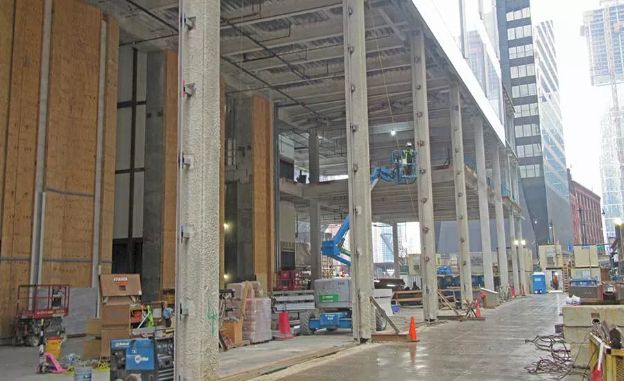 East side of 110 N. Wacker