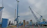 Fluor and Malcolm prepare the ground for the caissons