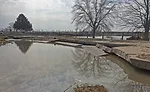 Levee near the Papillion Creek Plant