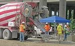 Concrete is checked by FH Paschen