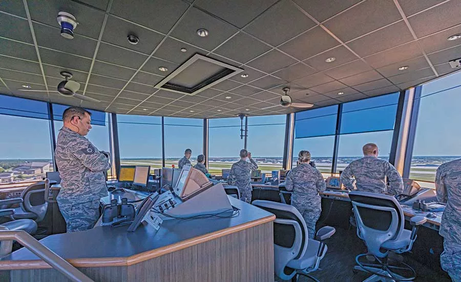 McConnell Air Force Base Air Traffic Control Tower