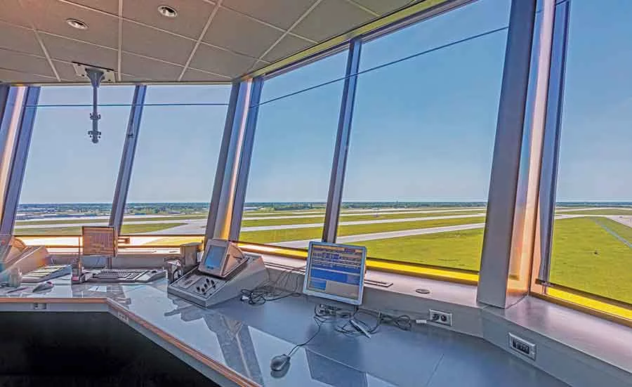 McConnell Air Force Base Air Traffic Control Tower