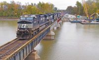 Norfolk Southern Railroad Grand River Bridge Emergency Repairs