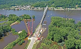 steel through truss bridge