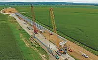 Cranes weighing 300 tons