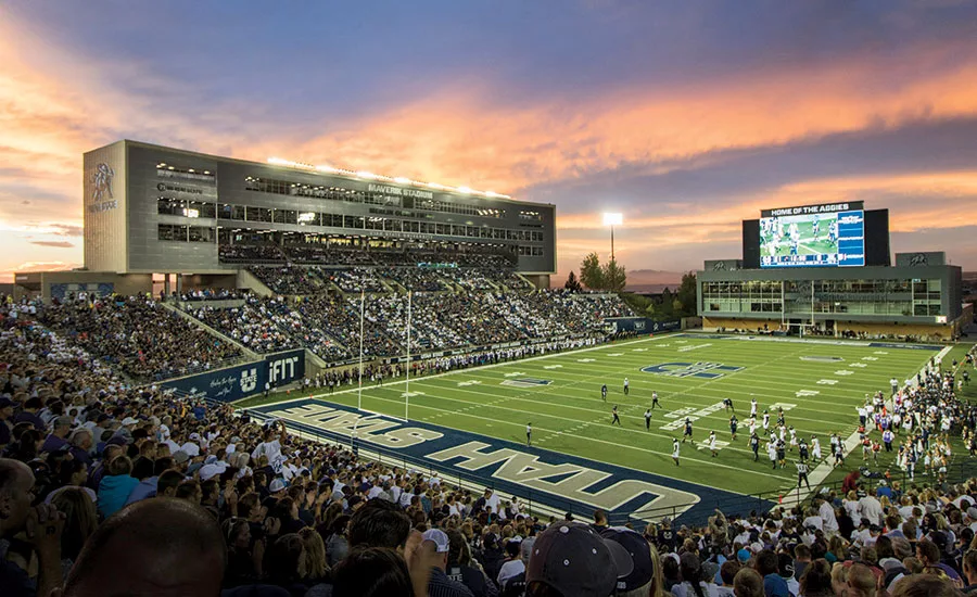 Utah State’s 50-year-old Maverik Stadium
