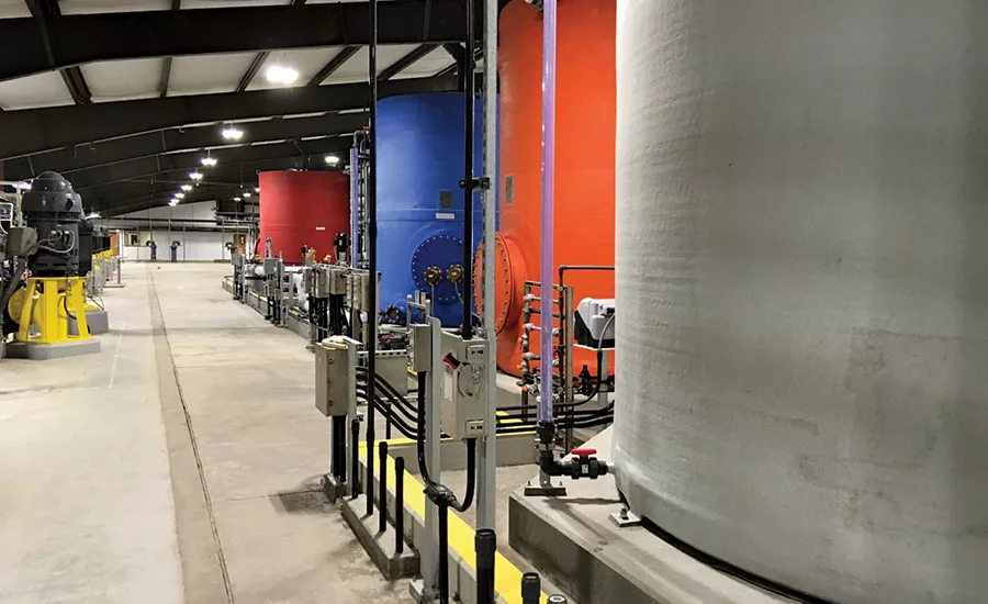 Clifton water treatment plant
