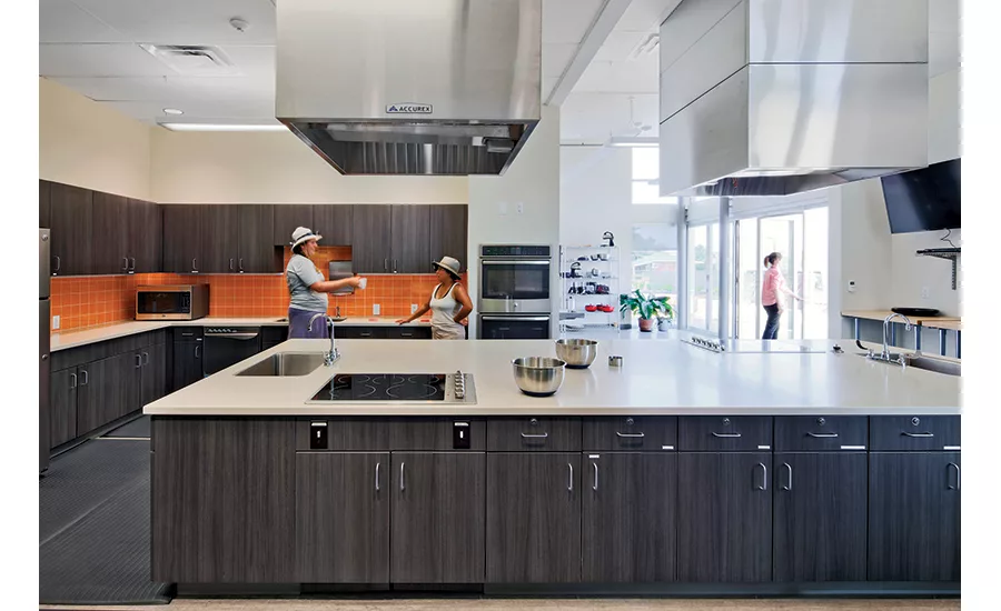 Dahlia Campus kitchen