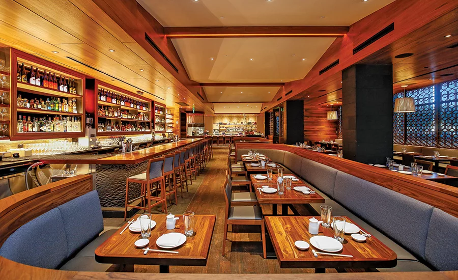 Matsuhisa dining area